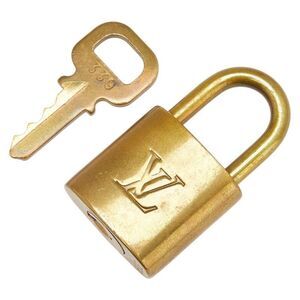 Louis Vuitton Cadena Padlock Key Set